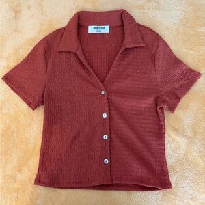Double Zero Women's Brick Button-Down Shirt